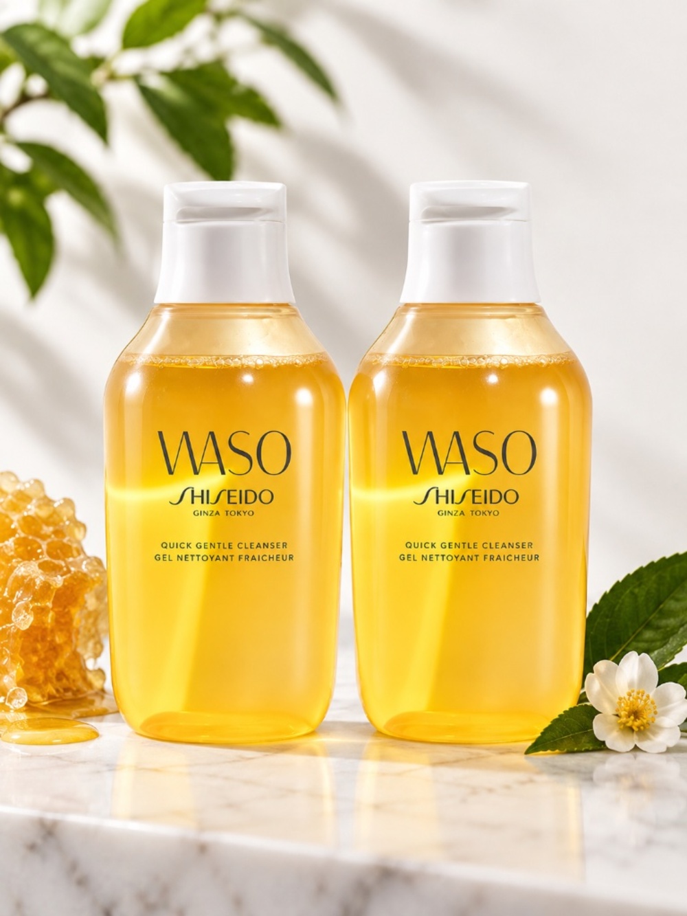 2x Shiseido WASO Quick Gentle Cleanser 5 oz Face Wash Sealed Discontinued